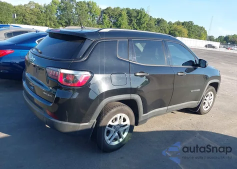 2018 Jeep Compass Sport Fwd z USA, uszkodzony, nr VIN 3C4NJCABXJT338594